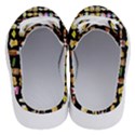 Glitch Glitchen Food Pattern One Half Slippers View4