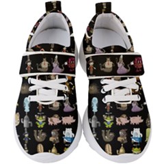 Glitch Glitchen Npc Animals And Characters Pattern Kids  Velcro Strap Shoes by WetdryvacsLair