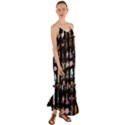 Glitch Glitchen Npc Animals And Characters Pattern Cami Maxi Ruffle Chiffon Dress View1