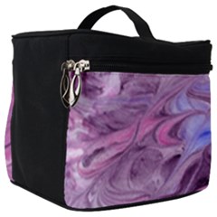 Flowing Marbling Patterns Make Up Travel Bag (big) by kaleidomarblingart