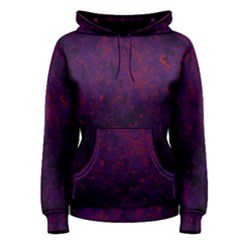 Red And Purple Abstract Women s Pullover Hoodie by Dazzleway