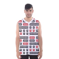 Geometric Sequence Print Pattern Design Men s Basketball Tank Top by dflcprintsclothing