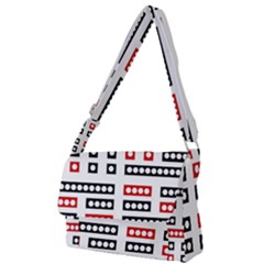 Geometric Sequence Print Pattern Design Full Print Messenger Bag (s) by dflcprintsclothing