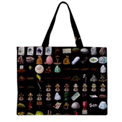 Glitch Glitchen Misc Three Zipper Mini Tote Bag by WetdryvacsLair