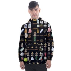 Glitch Glitchen Misc Three Men s Front Pocket Pullover Windbreaker