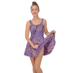 Amethyst Orchid, Meteorite & Marigold Inside Out Casual Dress by Kettukas