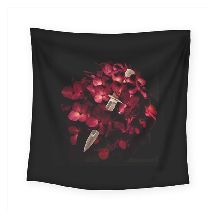 Love Deception Concept Artwork Square Tapestry (Small)