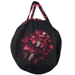 Love Deception Concept Artwork Giant Round Zipper Tote by dflcprintsclothing