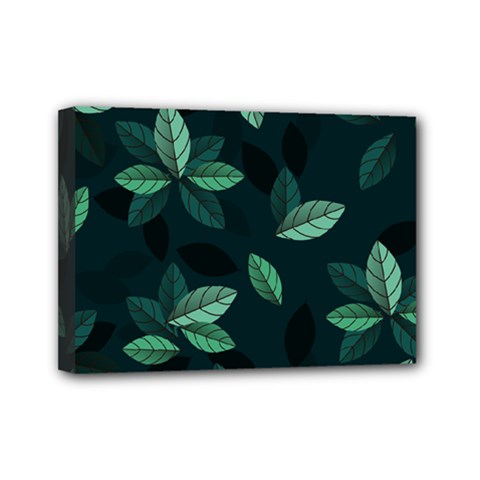 Foliage Mini Canvas 7  x 5  (Stretched)