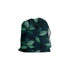 Foliage Drawstring Pouch (Small)