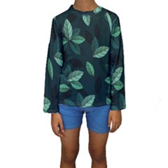 Foliage Kids  Long Sleeve Swimwear