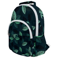 Foliage Rounded Multi Pocket Backpack