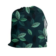 Foliage Drawstring Pouch (2XL)