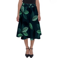 Foliage Perfect Length Midi Skirt