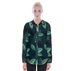 Foliage Womens Long Sleeve Shirt