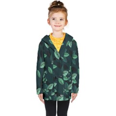 Foliage Kids  Double Breasted Button Coat