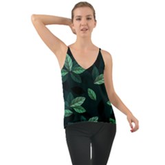 Foliage Chiffon Cami