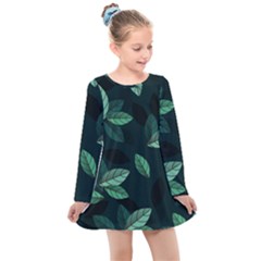 Foliage Kids  Long Sleeve Dress