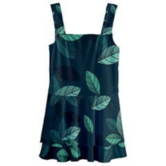 Foliage Kids  Layered Skirt Swimsuit