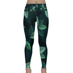 Foliage Lightweight Velour Classic Yoga Leggings