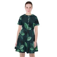 Foliage Sailor Dress
