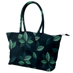 Foliage Canvas Shoulder Bag