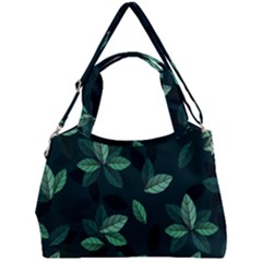 Foliage Double Compartment Shoulder Bag