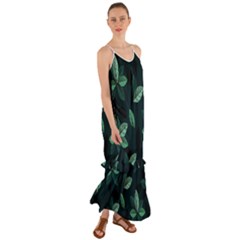 Foliage Cami Maxi Ruffle Chiffon Dress by HermanTelo