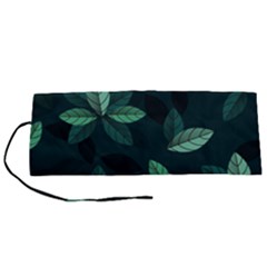 Foliage Roll Up Canvas Pencil Holder (S)