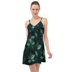 Foliage Summer Time Chiffon Dress