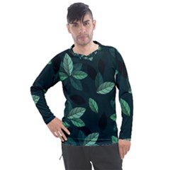 Foliage Men s Pique Long Sleeve Tee