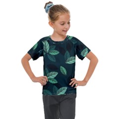 Foliage Kids  Mesh Piece Tee