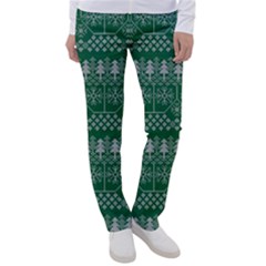 Christmas Knit Digital Women s Casual Pants