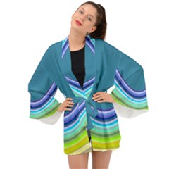 Graphic Arts Long Sleeve Kimono by grafikamaria