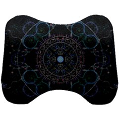 Mandala - 0007 - Complications Head Support Cushion by WetdryvacsLair