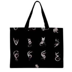 Katzen Cats Zipper Mini Tote Bag