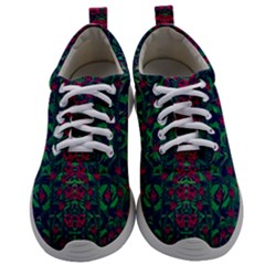 Tree Flower Paradise Of Inner Peace And Calm Pop-art Mens Athletic Shoes by pepitasart