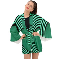 Stripes Long Sleeve Kimono by grafikamaria