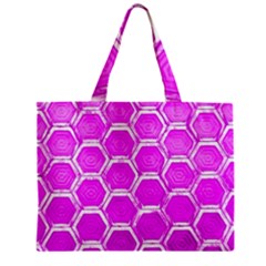 Hexagon Windows Zipper Mini Tote Bag by essentialimage