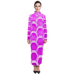 Hexagon Windows Turtleneck Maxi Dress by essentialimage