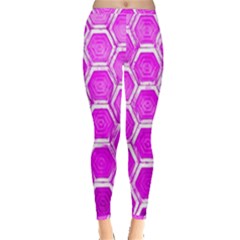 Hexagon Windows Inside Out Leggings by essentialimage