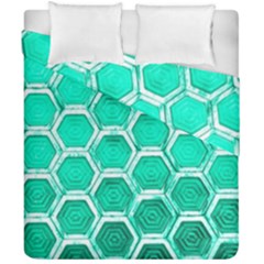 Hexagon Windows Duvet Cover Double Side (california King Size) by essentialimage