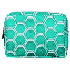 Hexagon Windows Make Up Pouch (medium) by essentialimage