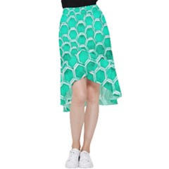 Hexagon Windows Frill Hi Low Chiffon Skirt by essentialimage