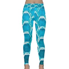 Hexagon Windows Classic Yoga Leggings by essentialimage