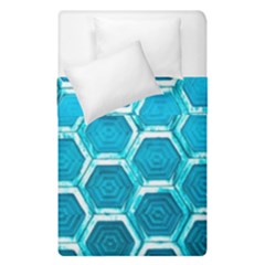 Hexagon Windows Duvet Cover Double Side (single Size) by essentialimage