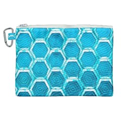 Hexagon Windows Canvas Cosmetic Bag (xl) by essentialimage