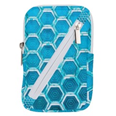 Hexagon Windows Belt Pouch Bag (large) by essentialimage