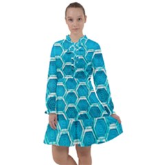 Hexagon Windows All Frills Chiffon Dress by essentialimage