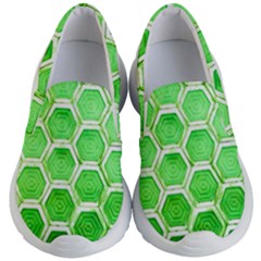 Hexagon Windows Kids Lightweight Slip Ons by essentialimage